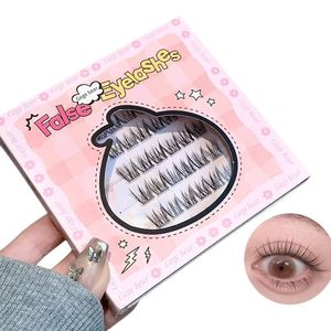 Pestañas Postizas 3D Hechas a Mano Sin Pegamento, Mixtas, Sin Raíz, Naturales, Individuales, de Larga Duración, Ajuste Seguro y Cómodo - Product Image 5