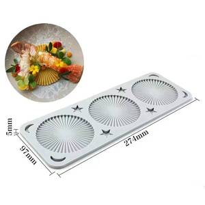 <b>Silicone</b> Eco-Friendly Kitchen Paradise Tuilles Leaf <b>Mat</b> Cake Mold for Food Presentation and Dish Decoration - Product Image 1