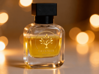 Botol Serum Perawatan Kulit Mini Bentuk Parfum 30ML Kaca Amber Transparan dengan Tutup Sekrup, Penjualan Langsung Pabrik