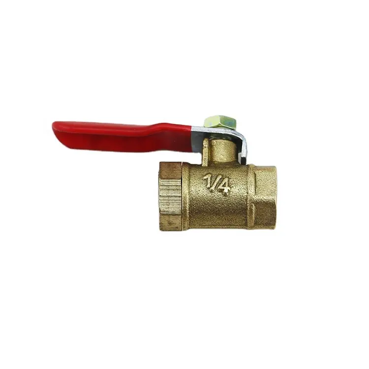 Internal and External Thread Screw Copper Water Air Gas Pipe Brass Ball Valve Stainless Steel Normal Temperature Manual Valve