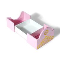 Boîte à chaussures en carton kraft blanc uni en gros TucTop pour l'expédition et l'emballage de baskets et de vêtements, impression personnalisée