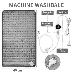 Máquina de protección contra sobrecalentamiento lavable para <span class=keywords><strong>cama</strong></span> y oficina debajo del escritorio almohadilla térmica eléctrica calentador de <span class=keywords><strong>pies</strong></span> calentado - Product Image 1