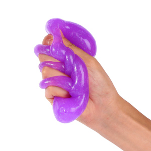 Slime scintillant d'Halloween avec expressions amusantes, pâte nettoyante cristalline pour claviers et intérieurs de voiture - Product Image 4