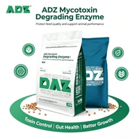 Additif alimentaire breveté pour la liaison des mycotoxines, enzymes alimentaires préservant la valeur nutritive des aliments tout en dégradant plusieurs toxines