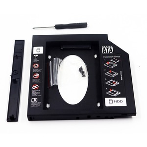 Soporte de Disco Duro para Bahía Óptica de 12.7 9.5mm, Soporte de Plástico para SSD SATA3 - Product Image 1