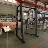 Machine à ramer Smith à charge libre robuste pour la musculation en salle de sport commerciale