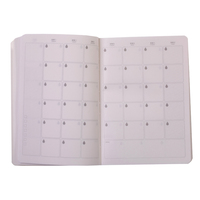 Planificateur d'impression personnalisé organisateur budget quotidien objectif financier Journal planificateur noir pointillé grille papier Promotion 100 feuilles