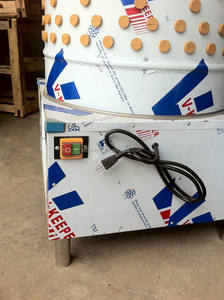 Desplumadora de pollo de venta directa de fábrica con dedos de goma - Product Image 5