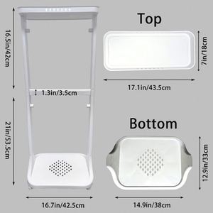 Creative Eco-Friendly PP <b>Plastic</b> Modern Multifunction Bathroom Storage <b>Baskets</b> Rolling Design for Clothing Laundry Household - Product Image 3