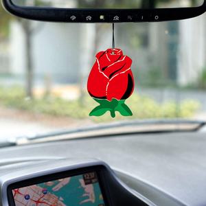 사용자 정의 강한 오래 지속되는 향기 럭셔리 디퓨저 냄새 과일 장미 녹색 사과 사용자 정의 면 사탕 자동차 공기 청정기 - Product Image 2