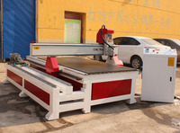 Kit de machine de gravure CNC 4 axes 1325 pour le bois, avec moteur de broche à refroidissement par eau DSP 4,5 kW et moteur d'adsorption rotatif sous vide