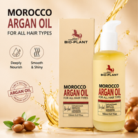 Huile d'Argan du Maroc de Qualité Supérieure, Fabricant en Gros de Marque Privée, Sérum Capillaire Naturel Hydratant pour Cheveux Secs et Abîmés