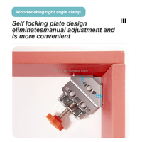 Serre-joints d'angle réglables à 90 degrés en acier inoxydable Imbot, système de mesure en pouces pour le travail du bois, vente en gros OEM/ODM