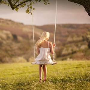 Adjustable Height <strong>Wooden</strong> Tree <strong>Swing</strong> for Adults Kids Rustic Design Hanging <strong>Swing</strong> <strong>Seat</strong> for Outdoor Backyard <strong>Garden</strong> Park Playground - Product Image 5