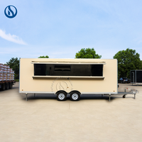 Remorque de cuisine mobile remorquable Honlu pour la vente de nourriture lors de festivals, les opérations de restauration et la création de start-ups alimentaires