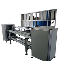 Convoyeur à chaîne à double vitesse pour ligne de production d'assemblage automatisé électronique à faible bruit avec engrenage de transfert automatique de palettes à rouleaux