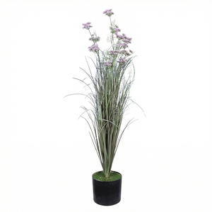 Planta Artificial de Lavanda, Arreglo Floral Decorativo para Interiores y Exteriores, Decoración para Hogar, Oficina y Jardín - Product Image 1