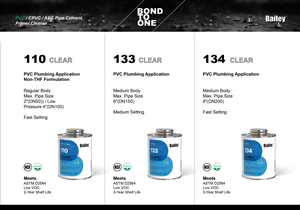<span class=keywords><strong>Colle</strong></span> transparente à base de ciment <span class=keywords><strong>PVC</strong></span> à faible teneur en COV certifiée NSF pour tuyaux de <span class=keywords><strong>plomberie</strong></span> 118ML 237ML 473ML 946ML - Product Image 2
