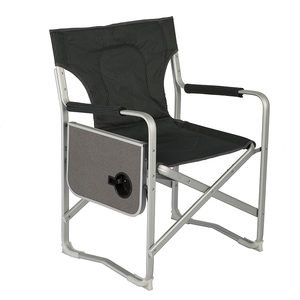 Kejie Wholesale Custom Portable Metal Aluminum Folding <b>Chair</b> Modern Design <b>Director</b> <b>Chair</b> for Office & Beach Use Fabric <b>Covered</b> - Product Image 2