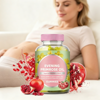 OEM Evening Primrose Oil Gummies Women Hormone Balance Support PMS Relief Soft Candy 60 Count Dietary Supplement Manufacturer