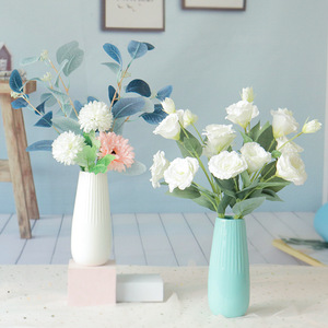 Fleurs artificielles, arrangements floraux en plastique, bouquets de fleurs en soie de 10 cm à 30 cm pour la décoration intérieure du salon - Product Image 1