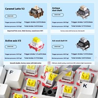 Teclado Mecánico Inalámbrico RGB AULA S98 PRO, Hotswap, Gamer, Sin Contacto, 2.4G, Tamaño Completo, Programable, Plug and Play, Construcción Metálica