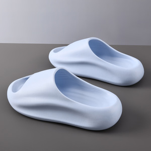 Chaussons plateforme pour femmes, blancs, en EVA, antidérapants, respirants, pour la maison, l'été, la plage, chaussures de couple - Product Image 3