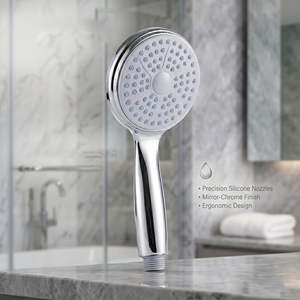 Ensemble <span class=keywords><strong>de</strong></span> <span class=keywords><strong>douche</strong></span> à main filtrée moderne, haute pression, économie d'eau, en acier inoxydable, avec tuyau et <span class=keywords><strong>support</strong></span> inclus - Product Image 1