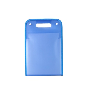 Sản phẩm mới đầy màu sắc PVC PP nhựa túi tài liệu giấy mở rộng Organizer tài liệu thư mục tập tin với xử lý - Product Image 1