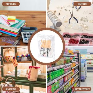 Sacs de courses en plastique transparent 20x24 pouces, épaisseur 2 mils, avec poignées, pour usage commercial en gros - Product Image 5