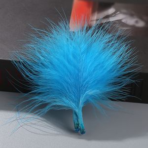 Plumes naturelles en gros, plumes de marabout de dinde pour la fabrication de bijoux, boucles d'oreilles, colliers et pinces à cheveux - Product Image 4