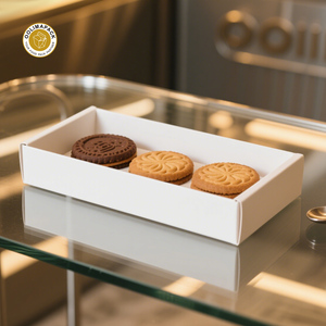 Oolimapack Chất lượng cao giấy Biscuit bao bì hộp nhỏ Pastry hộp cho Cookie Macarons hộp - Product Image 2