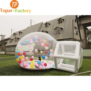 Lều mái vòm Lều sang trọng Inflatable bong bóng lều lều bên cho thuê bong bóng Nhà bong bóng inflatables