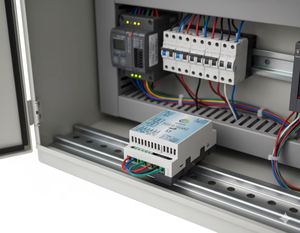 Módulo de Salida Analógica de Voltaje de 4 Puertos WITTELB WIN-IO-4AOMV |   0-10V |   Modbus RTU RS485 |   Plástico |   CC/CA - Product Image 1