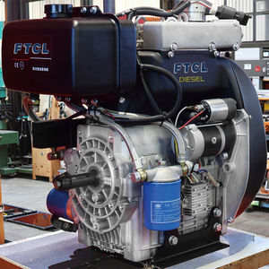 New 23HP 4-Stroke Two Cylinder Turbo Diesel <strong>Engine</strong> Air Cooling for Marine Ship &amp; Farm Industrial Usage - Product Image 3