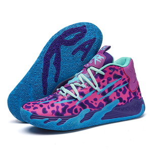 Chaussures de <span class=keywords><strong>basket</strong></span>-ball unisexes, baskets d'entraînement, semelle en caoutchouc, chaussures de terrain, grande taille 36 45 - Product Image 4