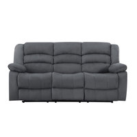 Couverture en tissu confortable, canapé inclinable, 3 places, pour salon, Style moderne, compatible avec les clients, offre spéciale