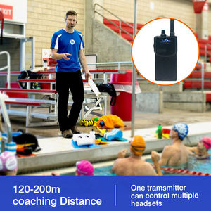 Equipo de <span class=keywords><strong>entrenamiento</strong></span> sincronizado de natación artística Swimtalk 1 auricular 1 transmisor Audio subacuático Clip para la nariz juegos de tapones para los oídos - Product Image 3