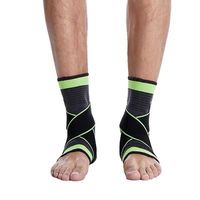 Attelle de cheville en nylon élastique réglable avec soutien de la voûte plantaire, manchon de protection pour le tendon d'Achille, compression pour le soin des pieds