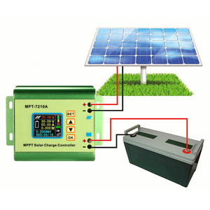 Module de contrôle numérique de chargeur de batterie solaire MPPT JUNTEK MPT-7210A 10A 600W 0-90V avec module de surtension 24V 36V 48V 60V G80 - Product Image 1