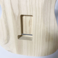 Corps de guitare électrique ST SSS non fini, corps brut pour modification DIY, pièces et accessoires de guitare électrique, vente en gros