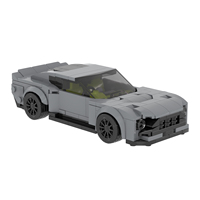 Voitures de ville MOC, collection de voitures RC, modèle de voiture en plastique, ensembles de blocs de construction, cadeau pour enfants, jouets MOC4238