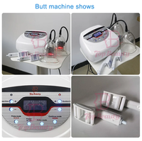 Machine de thérapie sous vide pour fesses, avec tasses, levage des seins, dispositif de beauté, drainage lymphatique