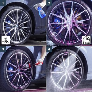Nettoyant pour jantes Xtreme Wheel Cleaner Plus 500ml, qualité garantie, pour un nettoyage en profondeur et une protection des jantes en alliage - Product Image 3
