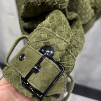 Veste bomber en daim véritable tissé, cuir naturel, veste courte en daim