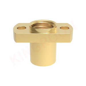 Tuerca de tornillo de rosca Kingroon Qi Pang tipo H, paso de 2 mm, rosca de 8 mm, latón, accesorio para impresora 3D - Product Image 2