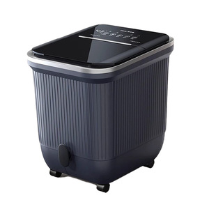 Bañera Eléctrica Automática para Pies con Función de Masaje, Calentamiento PTC, Temperatura Constante, Remojo Profundo, Uso Doméstico - Product Image 1
