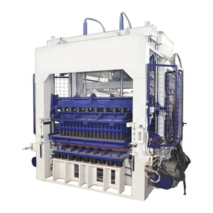 เครื่องทำอิฐบล็อกคอนกรีตอัตโนมัติ QT12-15 ระบบไฮดรอลิก สำหรับอิฐบล็อกกลวงและอิฐบล็อกตัน ผลิตจากเถ้าลอย สายการผลิตอุตสาหกรรมสำหรับงานหนัก - Product Image 3