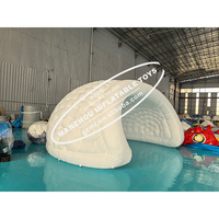 Portable Gonflable Igloo Dôme Tente Gonflable Chapiteau Auvent Abri Partie Dôme Tente Igloo Dôme Tente Glace bar