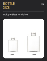 Fabricante Profesional de Envases Cosméticos Redondos de Plástico PET Vacíos de 250ml y 500ml
